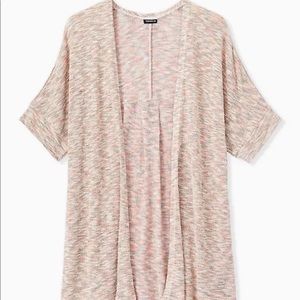 MULTI SPACE DYE HACCI & LUREX DOLMAN CARDIGAN